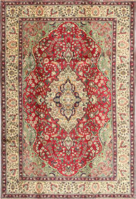  Orientalisk Tabriz Matta 209X310 Ull, Persien/Iran Carpetvista