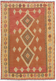 141X201 Kelim Afghan Old Style Matta Orientalisk (Ull, Afghanistan) Carpetvista