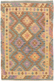 93X142 Kelim Afghan Old Stil Teppich Orientalischer (Wolle, Afghanistan) Carpetvista