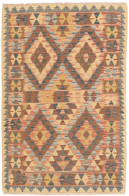  96X148 Small Kilim Afghan Old Style Rug Wool, Carpetvista