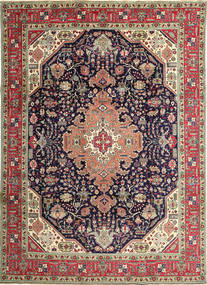  Tabriz Patina Rug 250X350 Persian Wool Red/Beige Large Carpetvista
