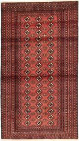 Tapis Turkaman 106X193 (Laine, Perse/Iran)