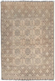  95X139 Klein Afghan Natural Teppich Wolle, Carpetvista