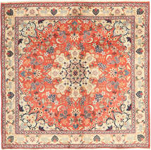  Persischer Yazd Teppich 140X140 Carpetvista