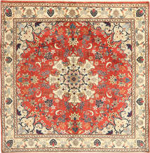  143X143 Yazd Teppich Quadratisch Persien/Iran Carpetvista