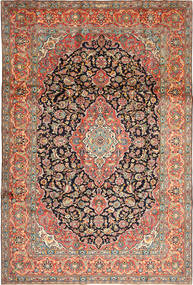  238X350 円形 大 カシャン 署名: Mohtsham 絨毯 ウール, Carpetvista