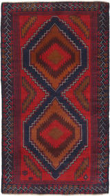 Tapete Oriental Balúchi 103X184 Vermelho Escuro/Porpora Escuro (Lã, Afeganistão)