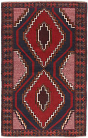  85X140 Belutsch Teppich Rot/Dunkelrosa Afghanistan Carpetvista