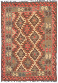  Orientalisk Kelim Afghan Old Style Matta 101X144 Ull, Afghanistan Carpetvista
