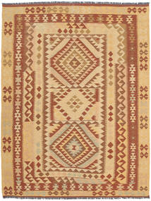  Orientalischer Kelim Afghan Old Stil Teppich 154X206 Wolle, Afghanistan Carpetvista