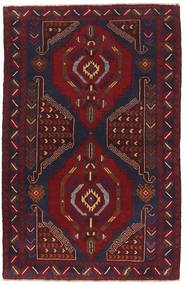 90X143 絨毯 バルーチ オリエンタル (ウール, アフガニスタン) Carpetvista