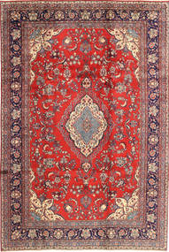  Hamadán Shahrbaf 213X320 Perzsa Gyapjúszőnyeg Piros/Narancssárga Carpetvista