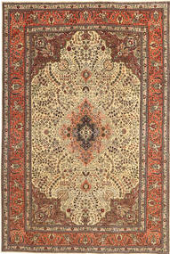 絨毯 オリエンタル タブリーズ パティナ 195X295 ベージュ/茶色 (ウール, ペルシャ/イラン)