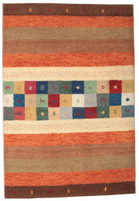 Gabbeh Indisch Teppich 124X182 Wolle, Indien Carpetvista