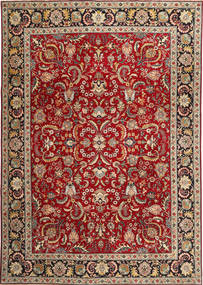  Tabriz Patina Rug 245X350 Persian Wool Red/Beige Large Carpetvista