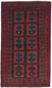 Belutsch Teppich 103X173 Wolle, Afghanistan Carpetvista