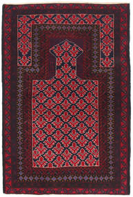  88X136 Beluch Vloerkleed Donker Roze/Rood Afghanistan Carpetvista