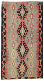 155X288 絨毯 キリム セミアンティーク トルコ オリエンタル レッド/茶色 (ウール, トルコ) Carpetvista
