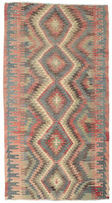 170X318 Kelim Vintage Türkei Teppich Orientalischer Grau/Orange (Wolle, Türkei) Carpetvista