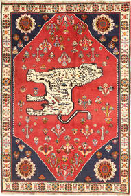 131X192 Ghashghai Fine Tæppe Orientalsk (Uld, Persien/Iran) Carpetvista