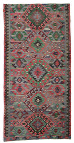  Kilim Semi Antique Turkish Rug 162X330 Wool Carpetvista