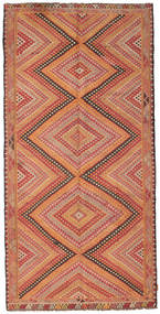  147X298 Small Kilim Semi Antique Turkish Rug Wool, Carpetvista