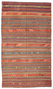  Kilim Semi Antique Turkish Rug 185X312 Wool Carpetvista
