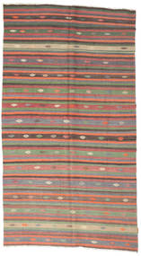 166X301 絨毯 オリエンタル キリム セミアンティーク トルコ レッド/グレー (ウール, トルコ) Carpetvista