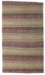  Kelim Vintage Türkei 150X260 Vintage Wollteppich Rot/Grau Klein Carpetvista