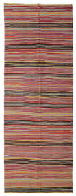 170X467 絨毯 オリエンタル キリム セミアンティーク トルコ 廊下 カーペット レッド/ベージュ (ウール, トルコ) Carpetvista