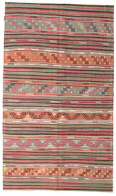絨毯 オリエンタル キリム セミアンティーク トルコ 166X286 レッド/茶色 (ウール, トルコ)