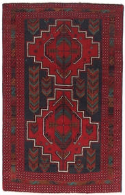 Beluch Matot Matto 86X140 Tummanpunainen/Punainen Villa, Afganistan Carpetvista