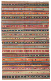  Kilim Semi Antique Turkish Rug 181X295 Wool Carpetvista