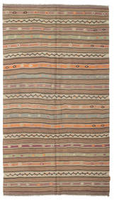  Kilim Semi Antique Turkish Rug 159X281 Wool Small Carpetvista