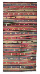 絨毯 キリム セミアンティーク トルコ 166X342 レッド/ベージュ (ウール, トルコ)