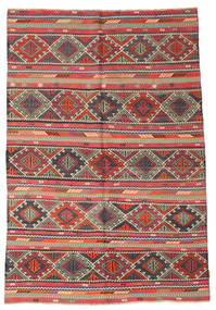  Orientalischer Kelim Halbantik Türkei Teppich 182X263 Wolle, Türkei Carpetvista