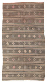  Kelim Vintage Türkei Teppich 173X310 Orange/Braun Carpetvista