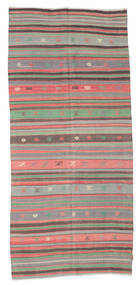  147X327 Small Kilim Semi Antique Turkish Rug Wool, Carpetvista