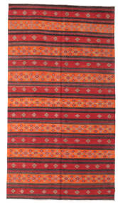 Kelim Semi-Antiek Turkije Vloerkleed 185X335 Rood/Oranje Wol, Turkije Carpetvista