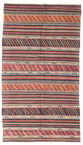 Kilim Semi Antique Turkish Rug 165X294 Red/Grey Wool, Turkey Carpetvista