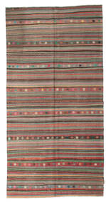 絨毯 キリム セミアンティーク トルコ 144X285 オレンジ/茶色 (ウール, トルコ)