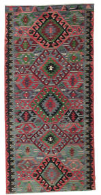 158X331 Dywan Kilim Pół -Antyk Tureckie Orientalny Czerwony/Ciemnoszary (Wełna, Turcja) Carpetvista
