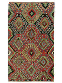 Kilim Vintage Turquia Tapete 166X283 Vintage Lã Vermelho/Cinzento Carpetvista
