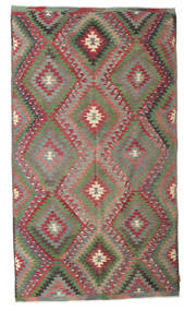 171X300 Tappeto Orientale Kilim Vintage Turchi Rosso/Verde (Lana, Turchia) Carpetvista