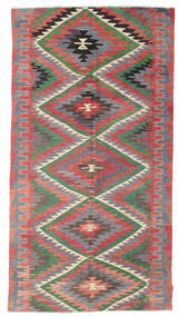 173X318 Kelim Vintage Turkisk Orientalisk Hallmatta Röd/Grå (Ull, Turkiet) Carpetvista