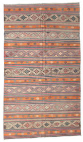  Orientalischer Kelim Halbantik Türkei Teppich 187X321 Orange/Beige Wolle, Türkei Carpetvista
