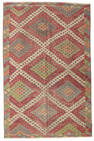  Kilim Semi Antique Turkish Rug 181X280 Wool Brown/Beige Carpetvista