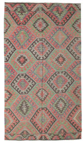 172X307 Kelim Vintage Tyrkiet Tæppe Orientalsk Løber Rød/Brun (Uld, Tyrkiet) Carpetvista