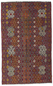 絨毯 オリエンタル キリム セミアンティーク トルコ 182X300 ダークレッド/茶色 (ウール, トルコ)