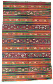 200X320 絨毯 オリエンタル キリム セミアンティーク トルコ レッド/グリーン (ウール, トルコ) Carpetvista